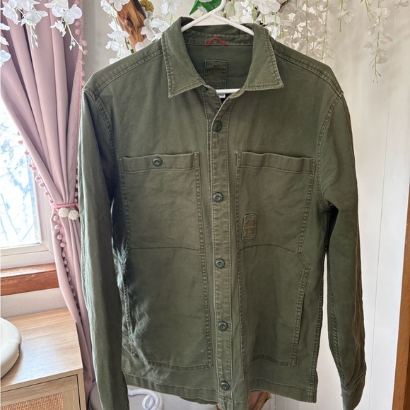 Topo Designs Men's Forest Green Shirt Jacket - Picture 6 of 10
